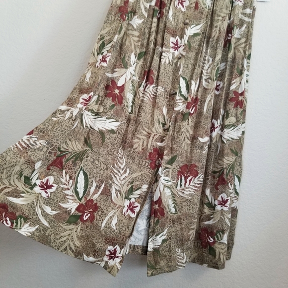 VTG D.P.S. Norton McNaughton Hawaiian Print Dress - Picture 3 of 8